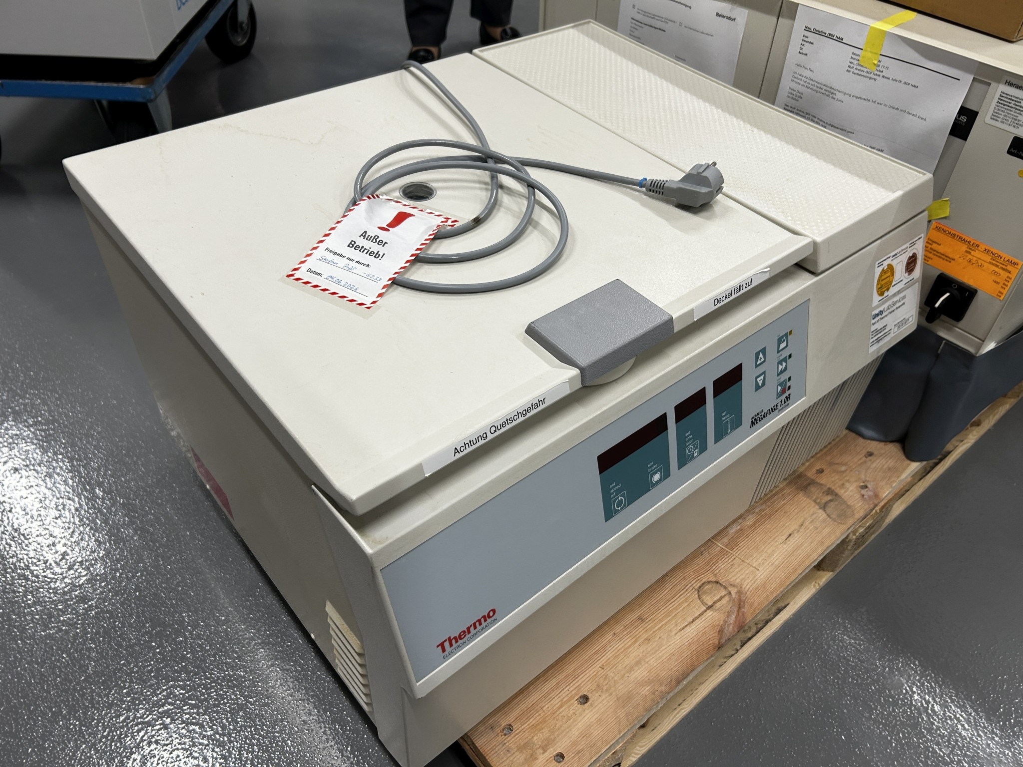 Kühlzentrifuge Thermo Megafuge 1.0R